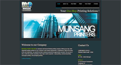 Desktop Screenshot of munsangprinters.com